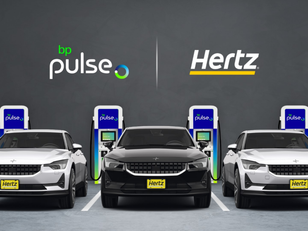 BP and Hertz to develop a network of EV charging stations across North America.